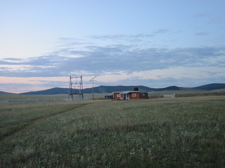 Cabin on the plains