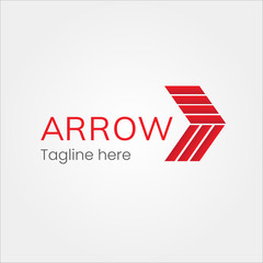 Success arrow logo, icon template for business office etc, eps 10 - vector