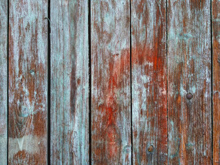 Fototapeta na wymiar Wooden abstract painted weathered background