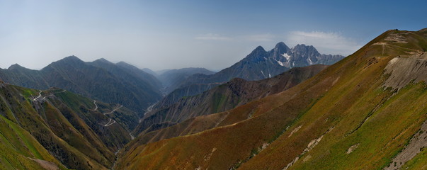 Kyrgyzstan. The North-Eastern section of the Pamir highway between the city of Osh and the border with Tajikistan