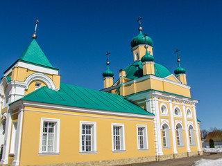 Fototapeta na wymiar Aleksandro-Svirsky monastery