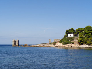 Obraz premium the coast from greece at summer