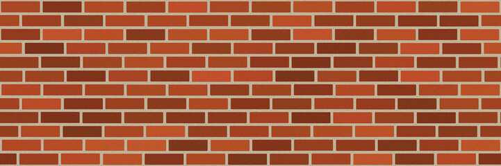 Brick wall background. 3d illustration pattern