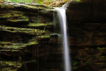 One of the many falls in Dundee, state park.