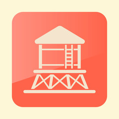 Water tower icon