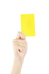 yellow card