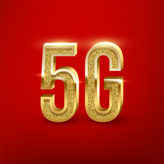 5G Internet connection 3D illustration
