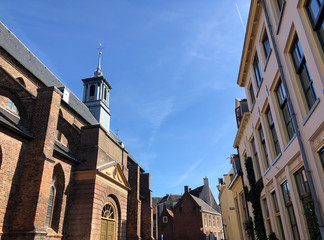 Fototapeta na wymiar Broederen Church in Zutphen