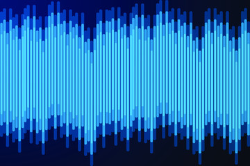 Abstract blue line pattern background, illustration, Vector.