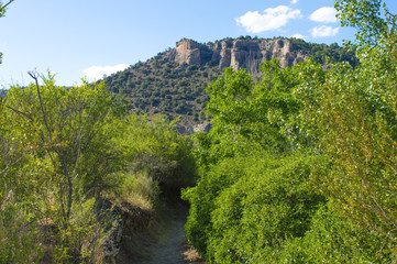 landscape in the mountains