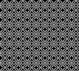 Geometric shape pattern black and white design for fantasy wallpaper and background