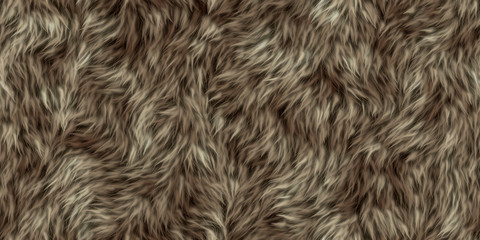 seamless texture of fur