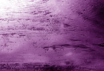 Obraz premium Metal rough surface in purple tone.
