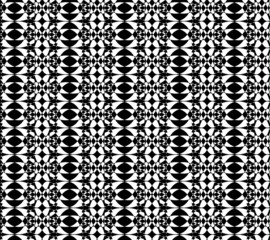 Geometric shape pattern black and white design for fantasy wallpaper and background