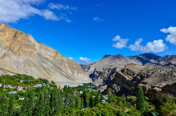 Scenic view of Tortum River and Tortum Valley in Erzurum.