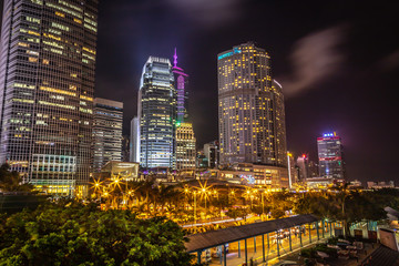 Hong Kong - Hong Kong Financial Center by Night