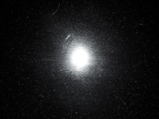 Bright Light Sign In The Darknes