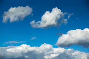 Obraz na płótnie Canvas Blue sky and white cloud