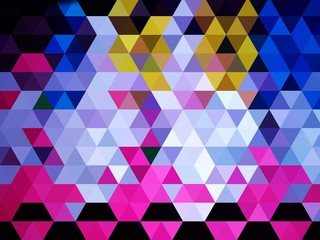 abstract background with geomtric pattern of triangles