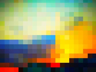 abstract colorful background with squares