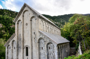 Naklejka premium Parkhali/Barhal Church was the built at the time of Bagrat II-one of the Bagratian Kings(958-994) on behalf of Vaftizci Yahya.