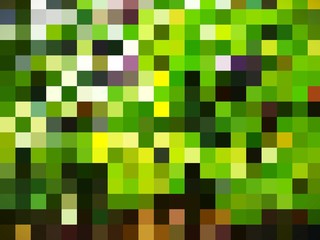 abstract mosaic background with squares