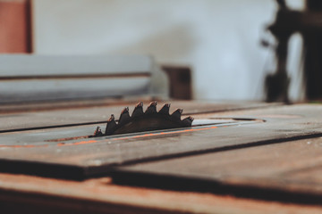 Workshop wood table Saw 