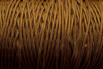 Rope texture. The texture of the threads.