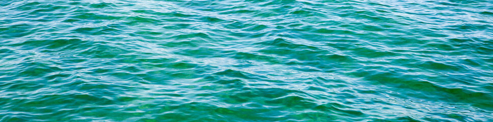 blue water surface with waves background