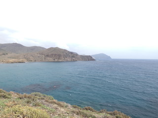 Fototapeta premium View of the coast of spain
