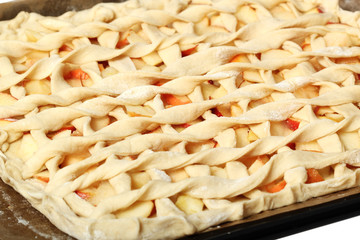 Uncooked Apple Pie