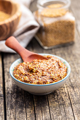 Whole grain mustard