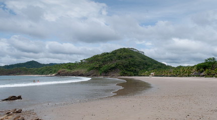 Hermosa bahía del pacífico sur de Nicaragua