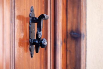 vintage metal old door knocker