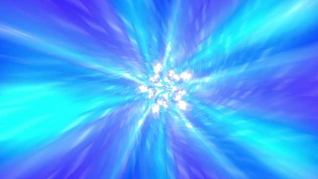 Abstract Hyperspeed jump on space, out space travel. Worm hole 3D rendering