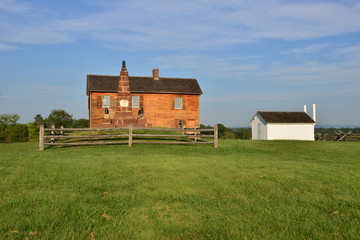 Fototapeta na wymiar Farm house at Manassas, Virginia.