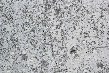 Background of old shabby white plastered wall