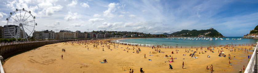 Obraz premium San Sebastian, Paesi Baschi, Spagna
