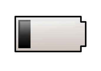 Fototapeta premium Batterie 01 - Leer - Farbschema 02