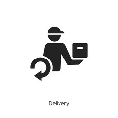 delivery icon vector