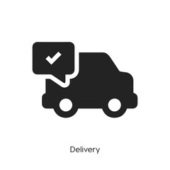 delivery icon vector