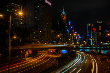 Asia City at Night