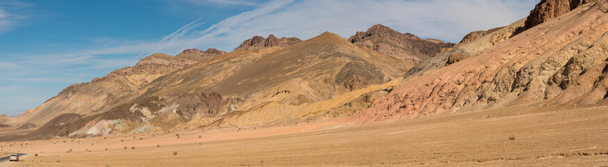 Fototapeta na wymiar Artist's Palette in Death Valley NP 02