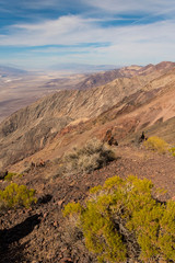View of Death Valley on Dante's View Point 
