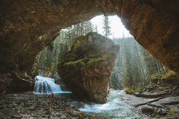 Waterfalls in Banff National park