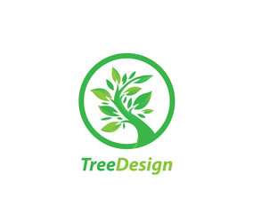 Tree design logo