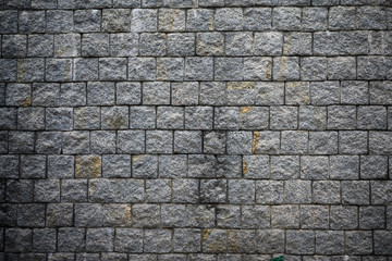 abstract texture background of old brick wall in old town