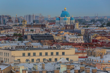 Fototapeta na wymiar View of St. Petersburg, Russia