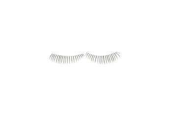 makeup false eye lashes on white background 