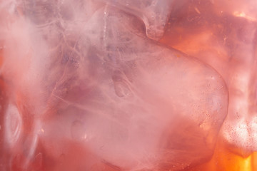 Bright glowing pink abstract background, pink ice.